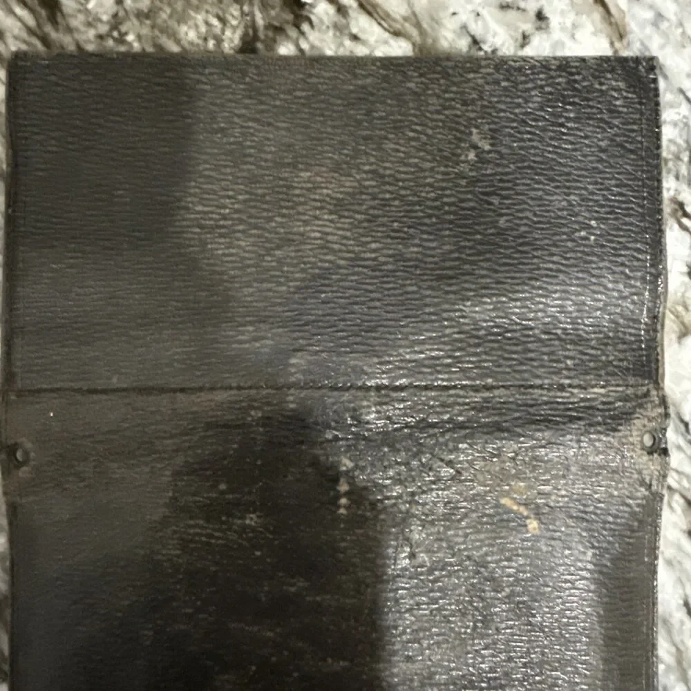Vintage this leather
